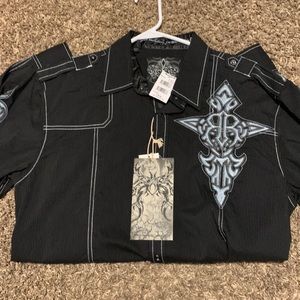 Mens Roar long sleeve shirt NWT